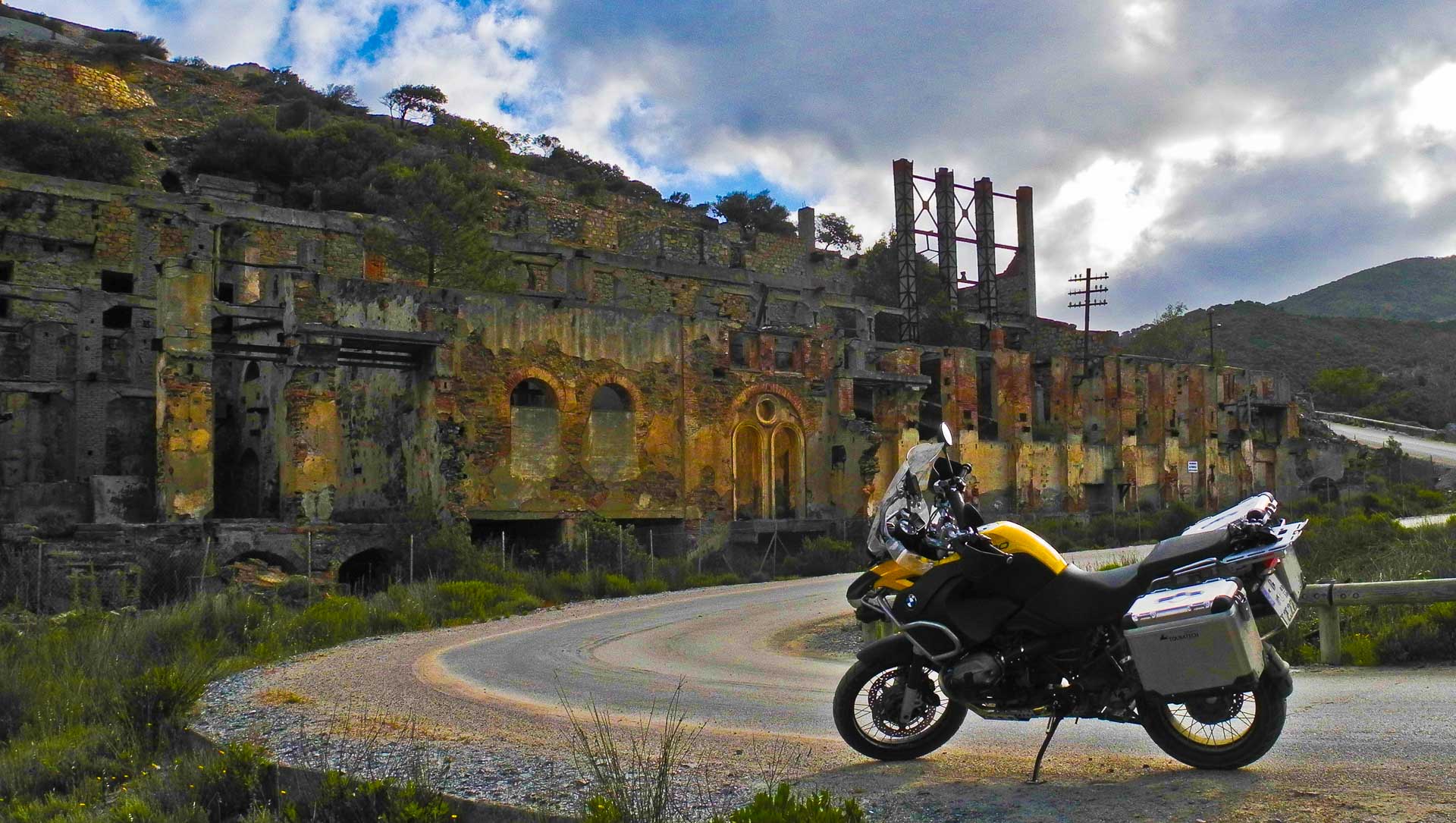 Ingurtosu, old mining town, West-Sardinia