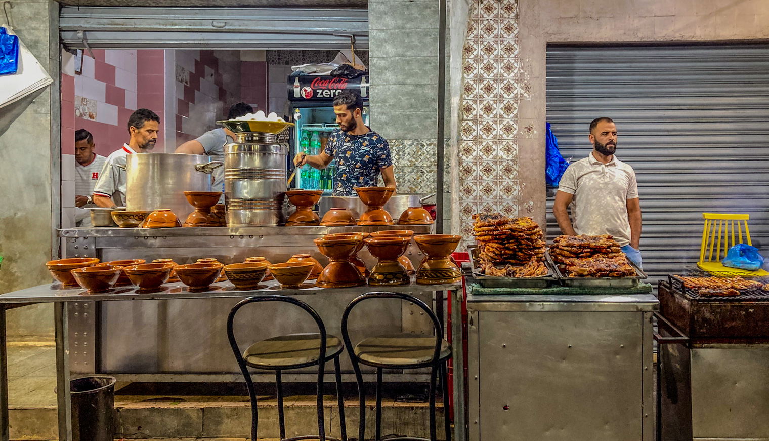 Garküche am Bab Jedid