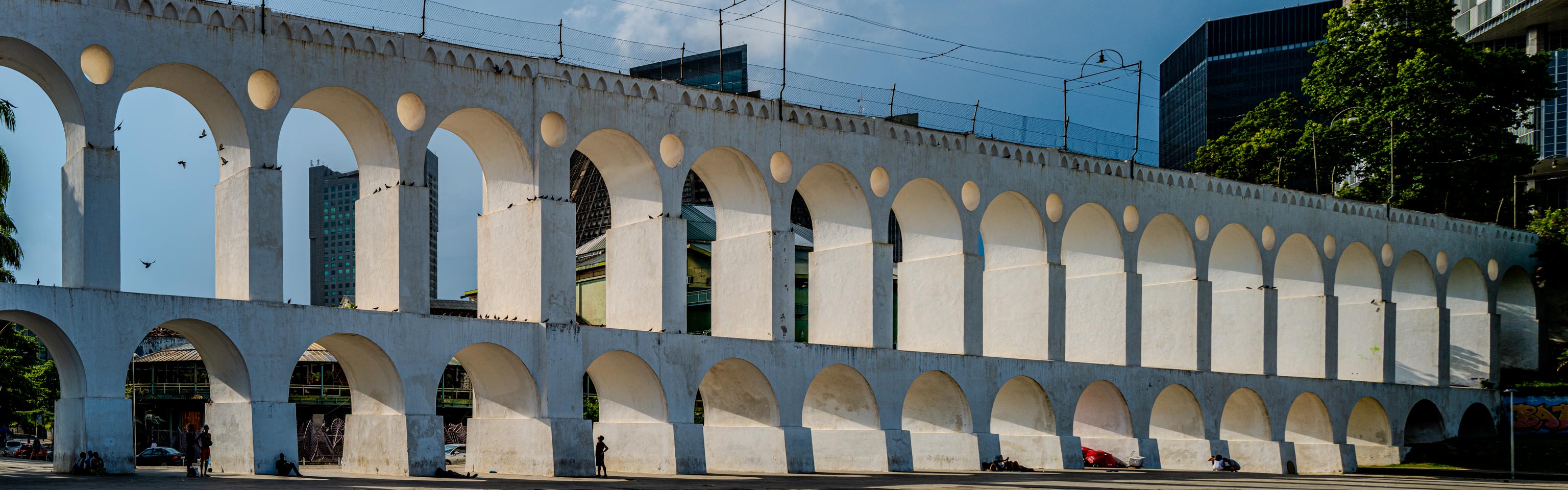 Carioca Aqueduct, Rio de Janeiro, Brasilien