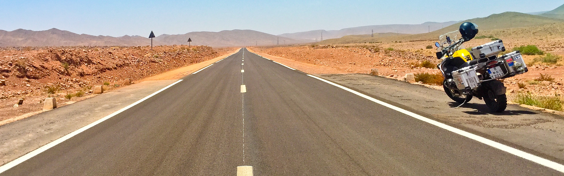 Road to Ouarzazate, Morocco