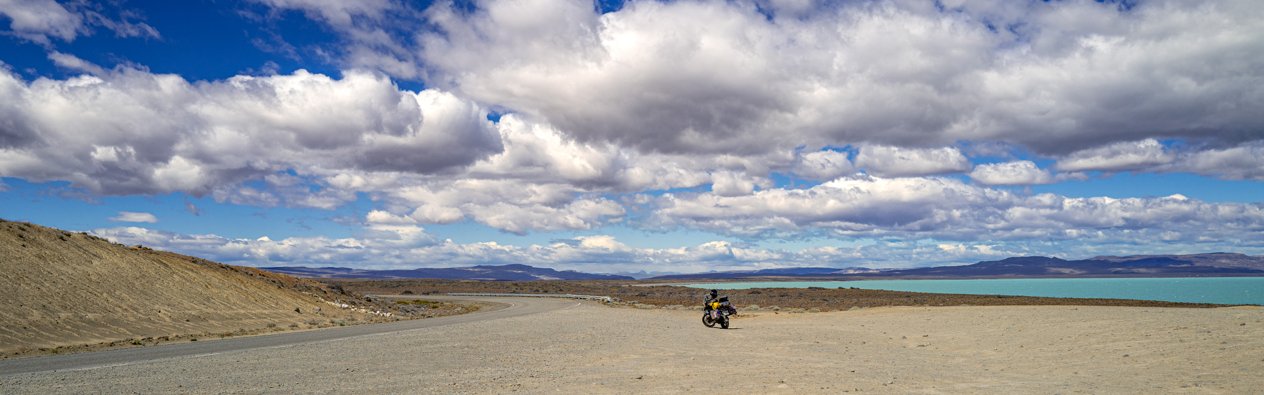 Ruta 23, Lago Viedma, Argentina