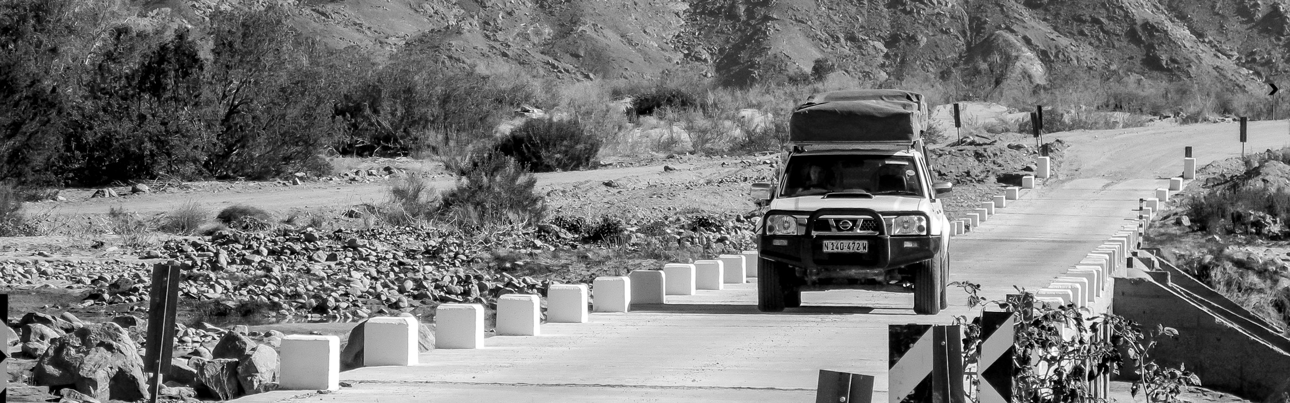 Crossing Fish River, Karas, Namibia