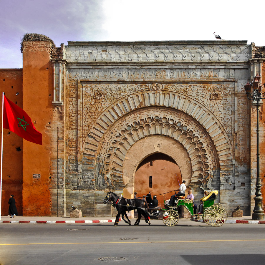 Bab Agnaou باب اكناو Marrakesch, Marokko