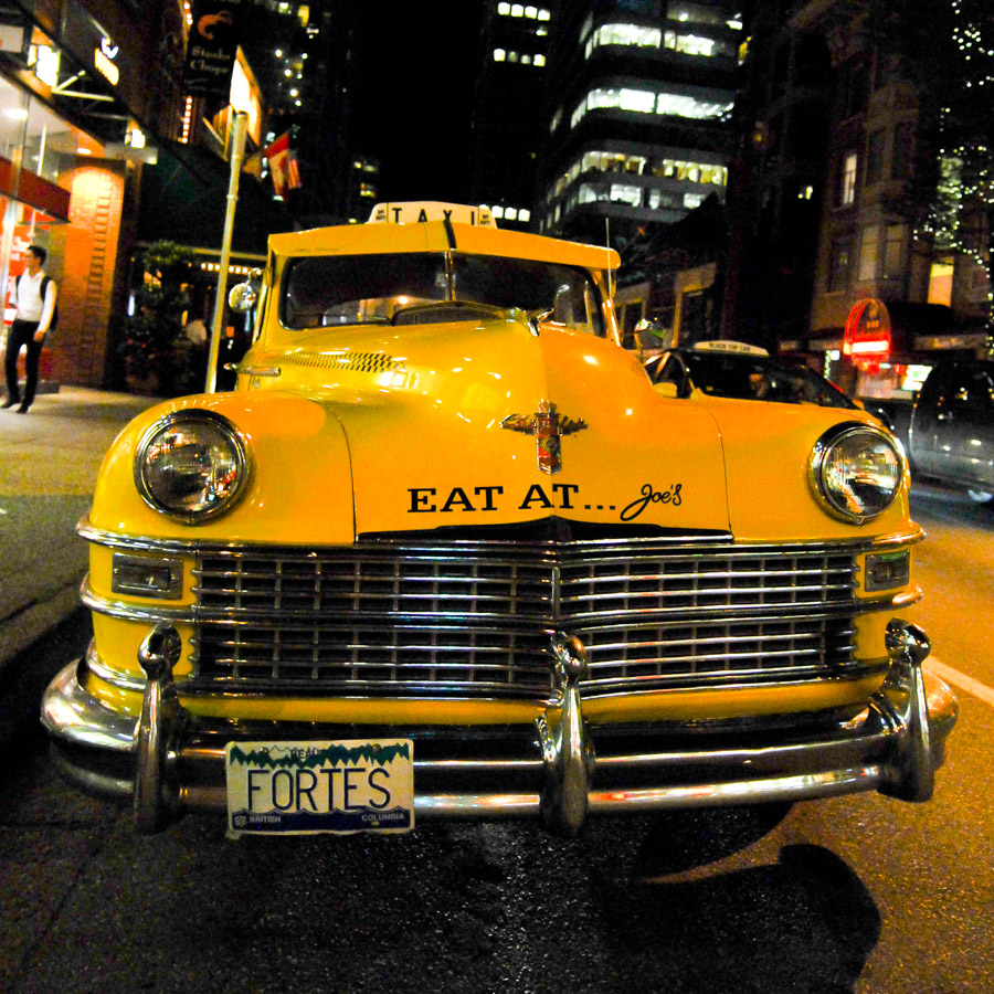 Old Vancouver Taxi