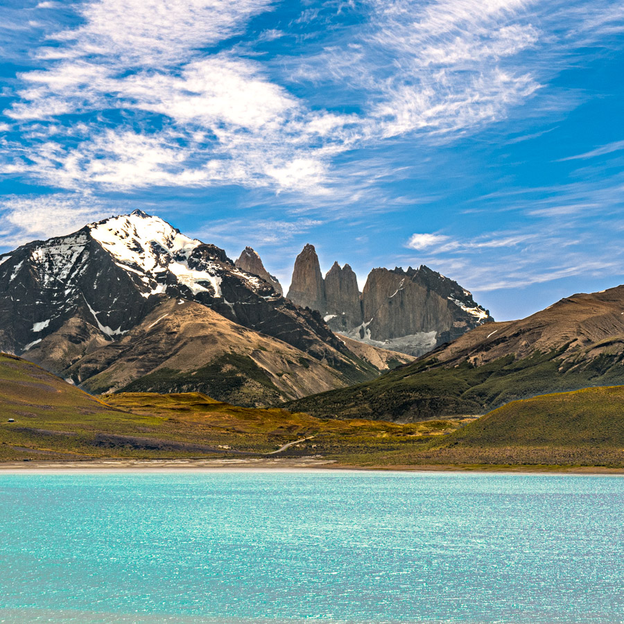 Laguna Amarga, Cerro Almirante, Los Torres del Paine