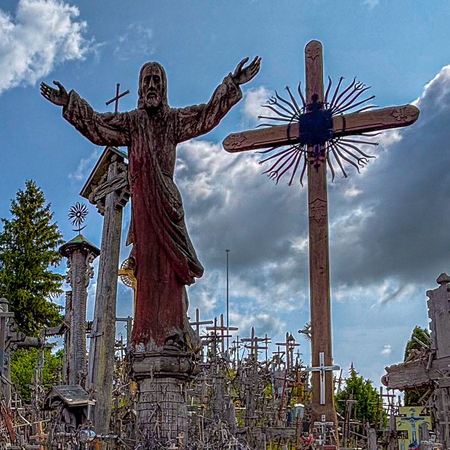 Kreuzhügel, Šiauliai, Litauen