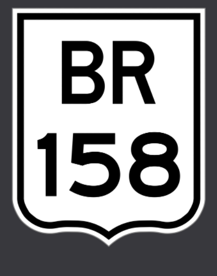 Rota 158, Rio Grande do Sul, Brasil