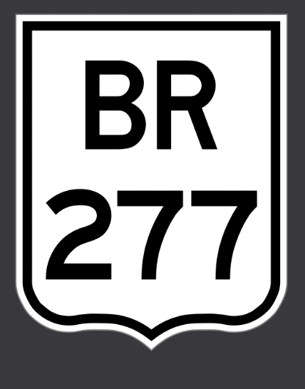 Rota 277, Paraná, Brasil