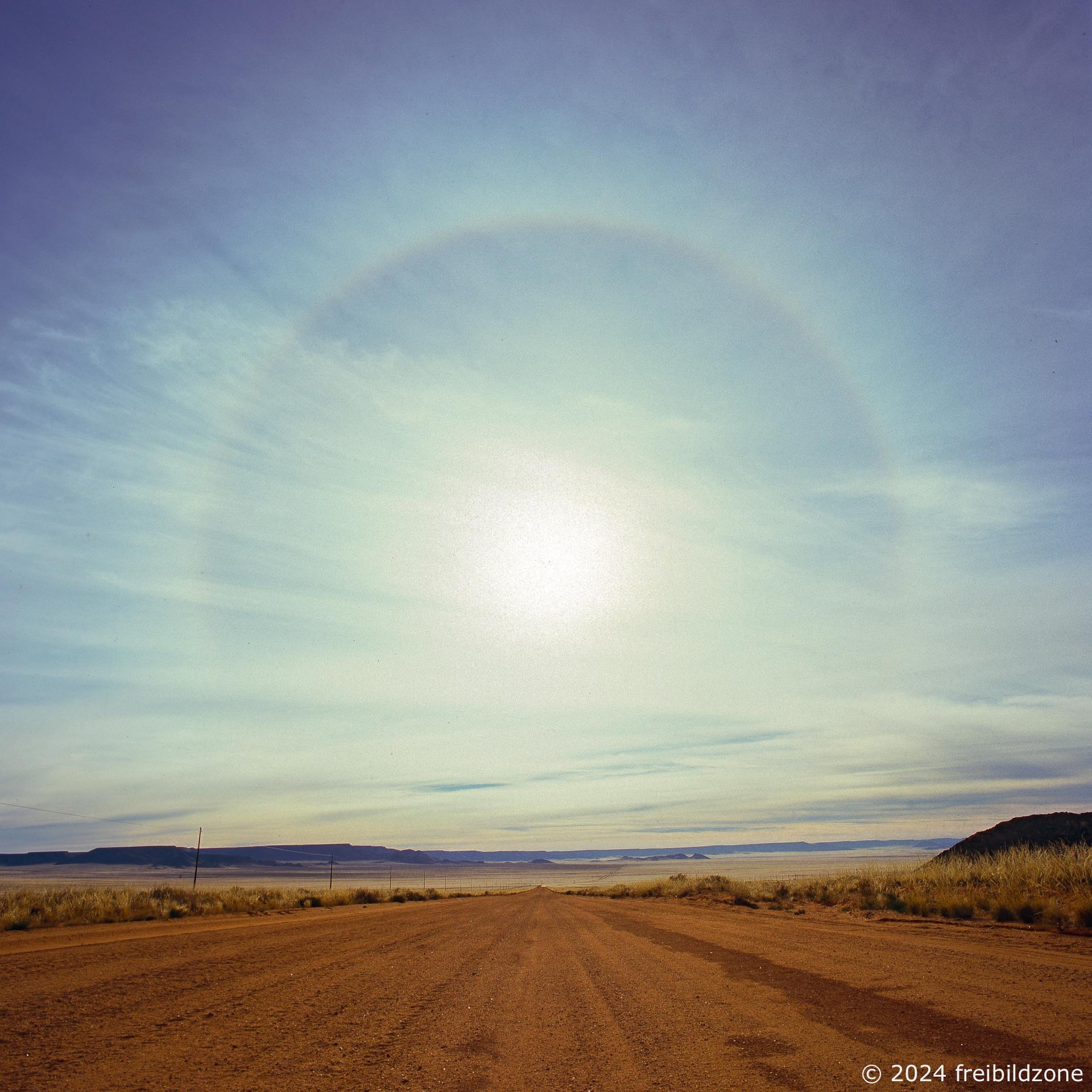 Halo phenomenon, Namibia
