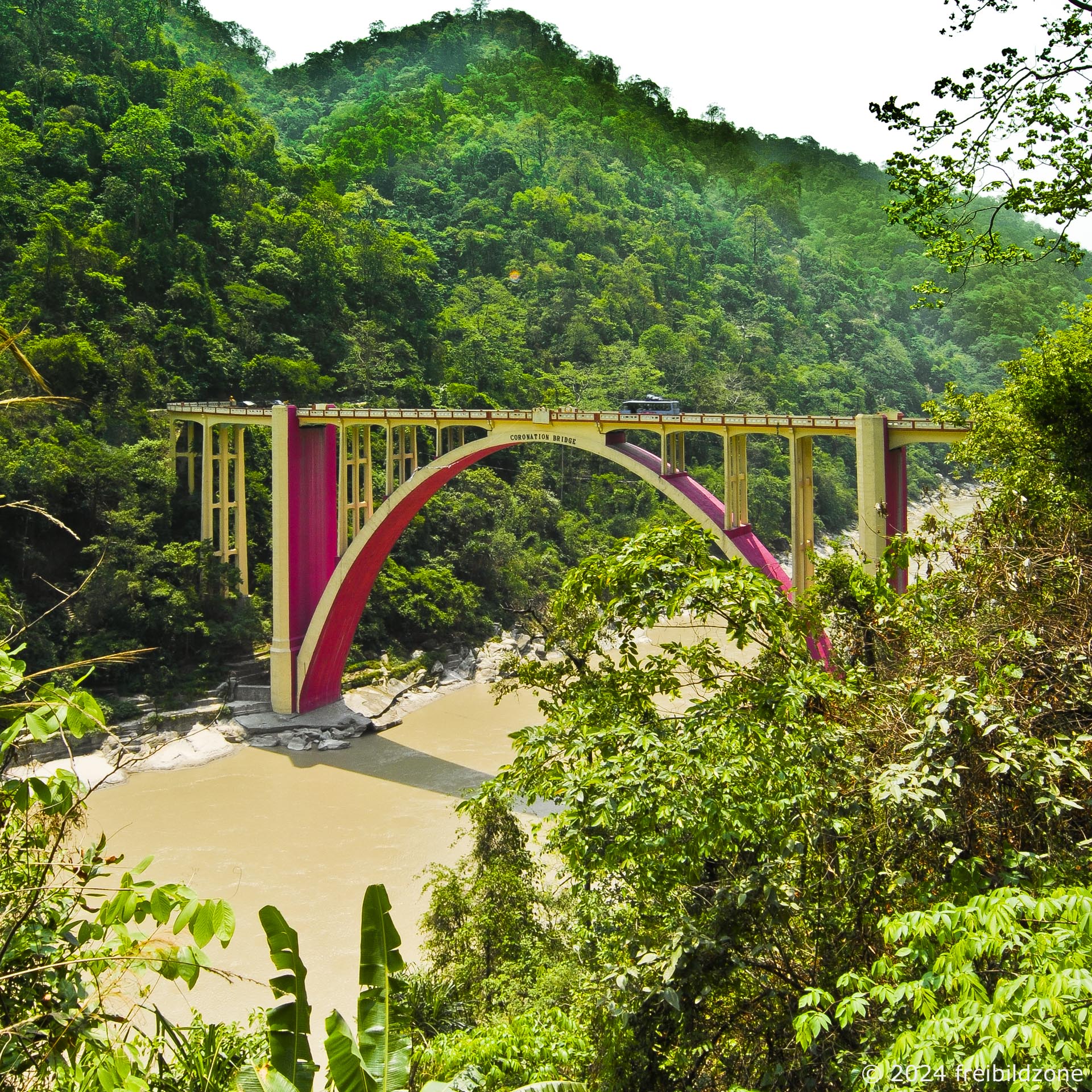 Coronation bridge, India