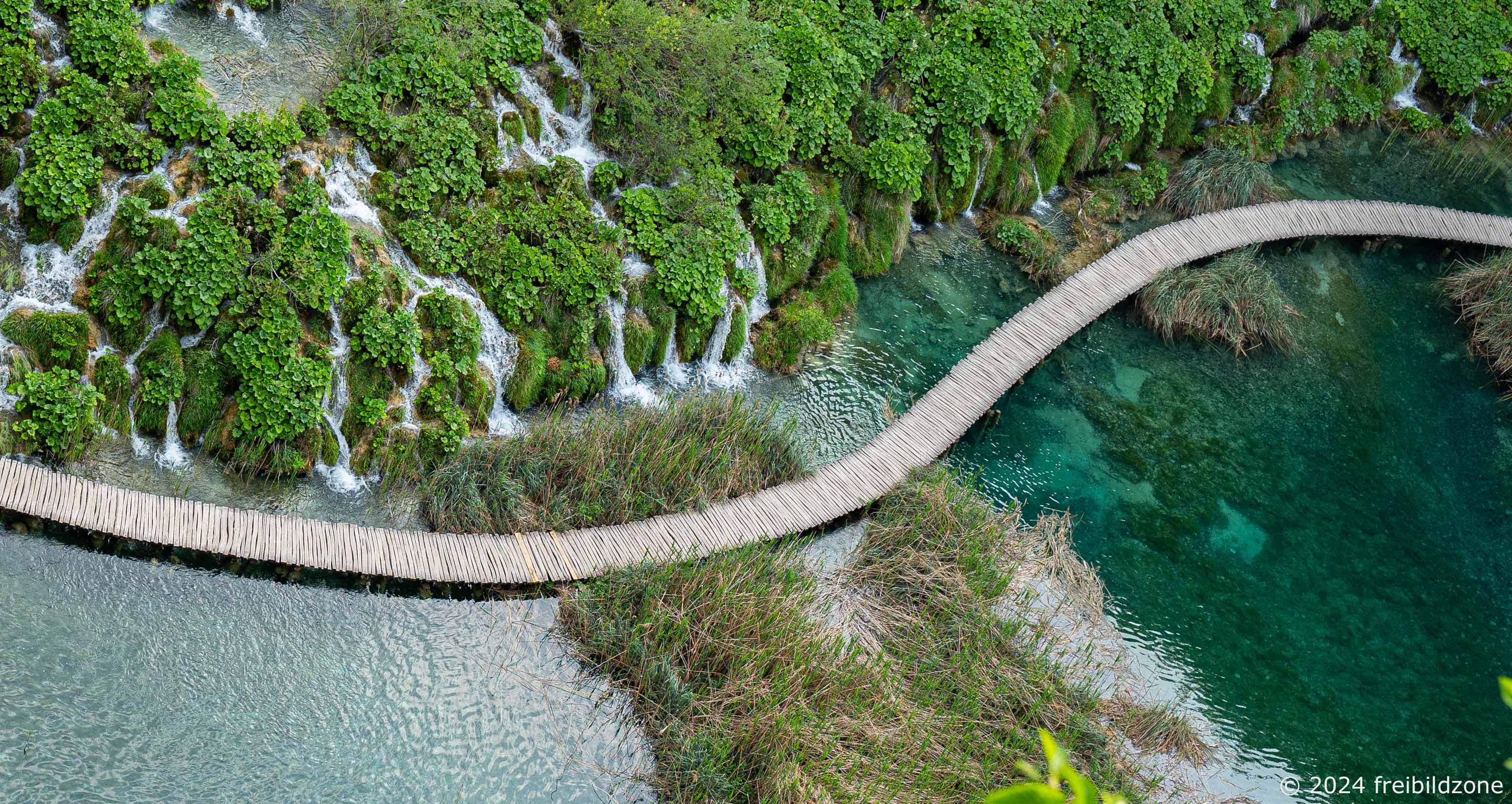 Wooden walkway