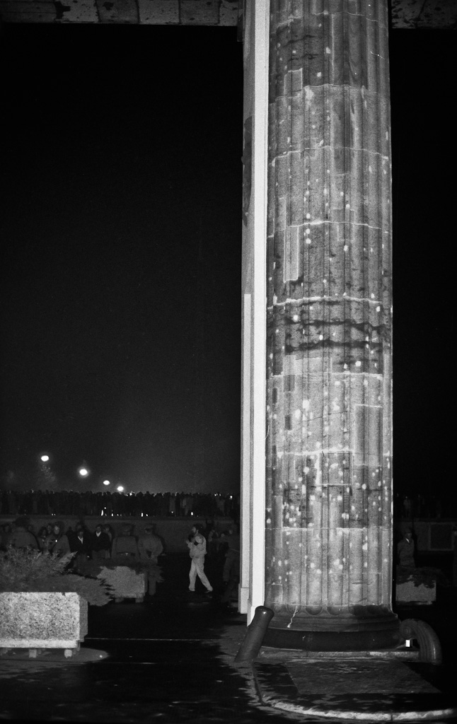 9. November 1989: Wir passieren als erste Zivilisten das Brandenburger Tor