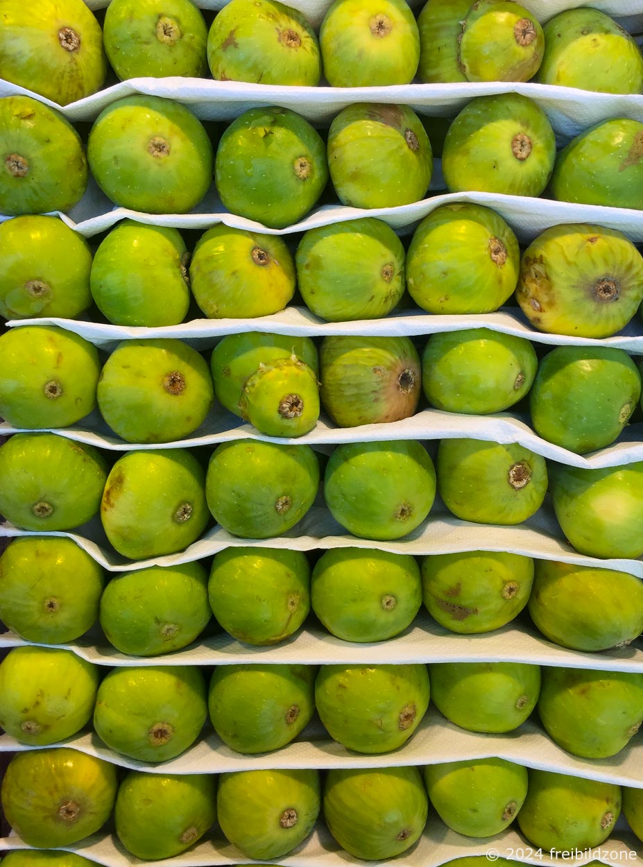 Higos verdes, Mercado de San Miguel, Madrid