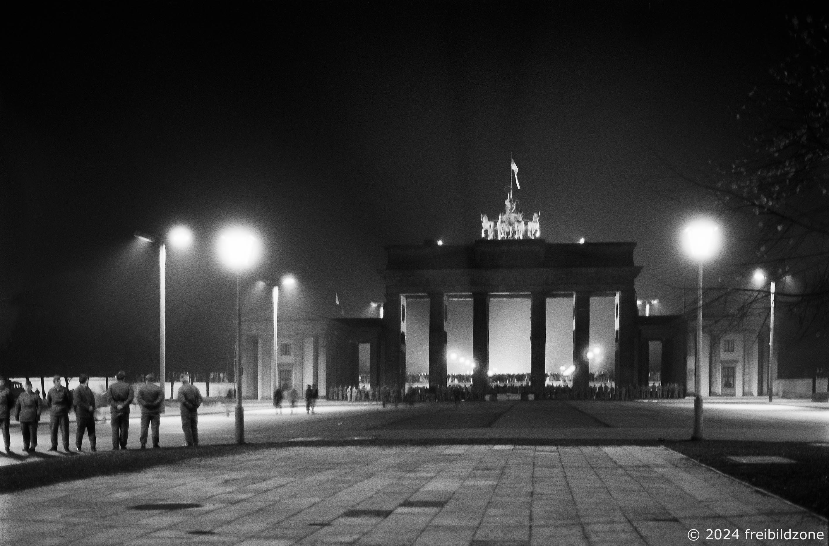 Brandenburger Tor, 9. November 1989, Berlin