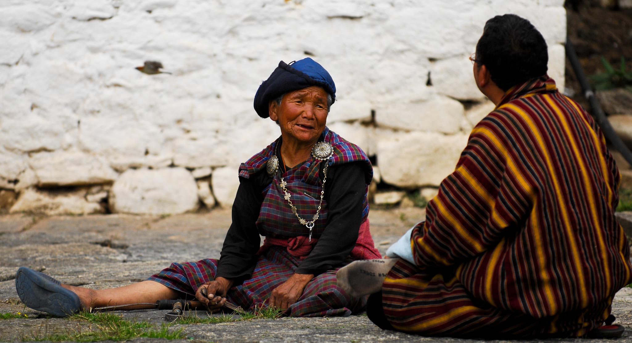 Woman in Bhumthang, Bhutan