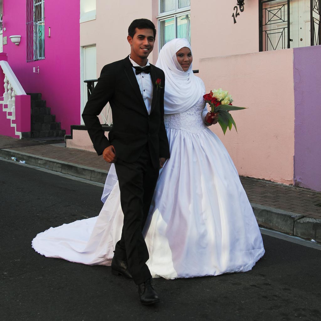 Wedding in Bo Kaap, Cape Town, Southafrica