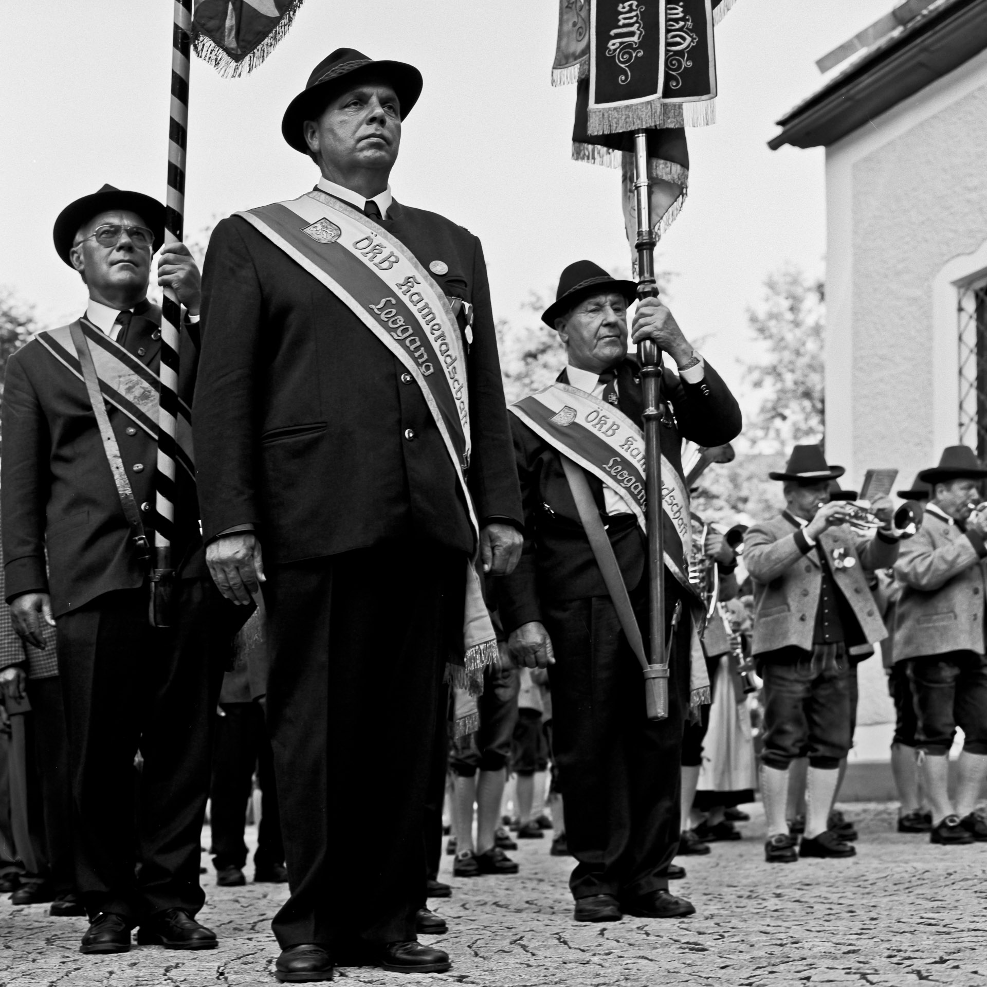 Pit worker marching band, Hütten, Austria