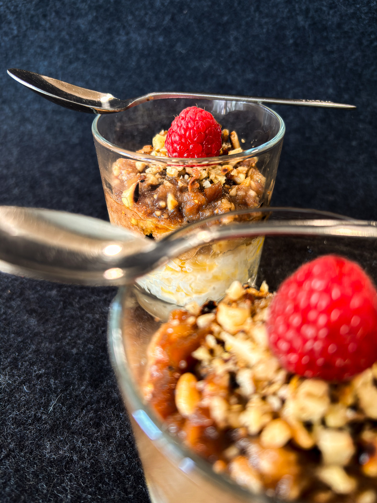 Milchreis-Birnen-Trifle
