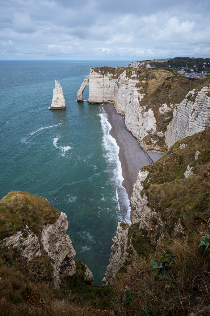 Felsen von Étretat, Normandie Felsen von Étretat, Normandie