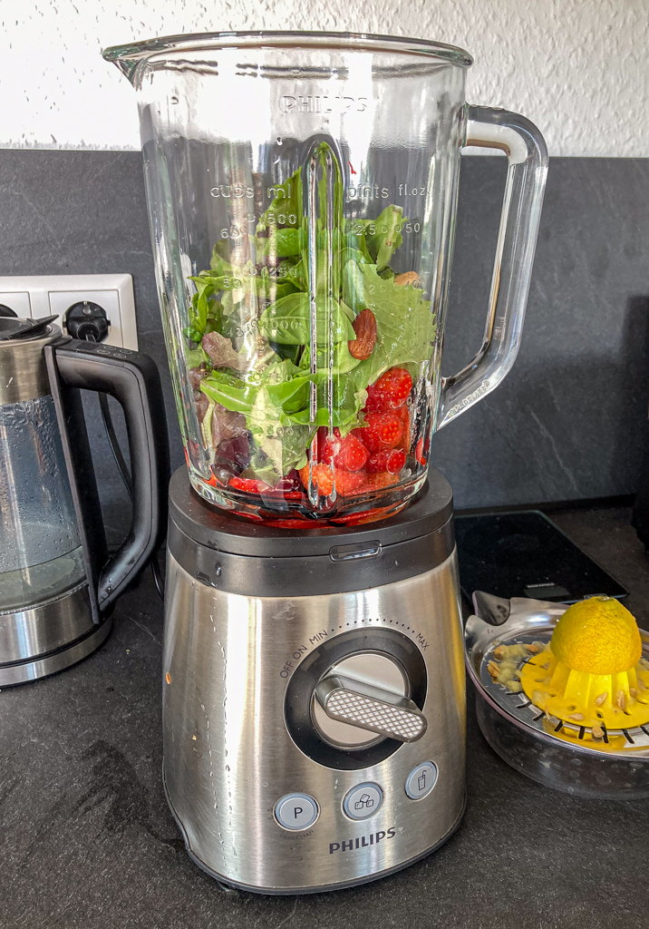 Smoothie bunt und gesund