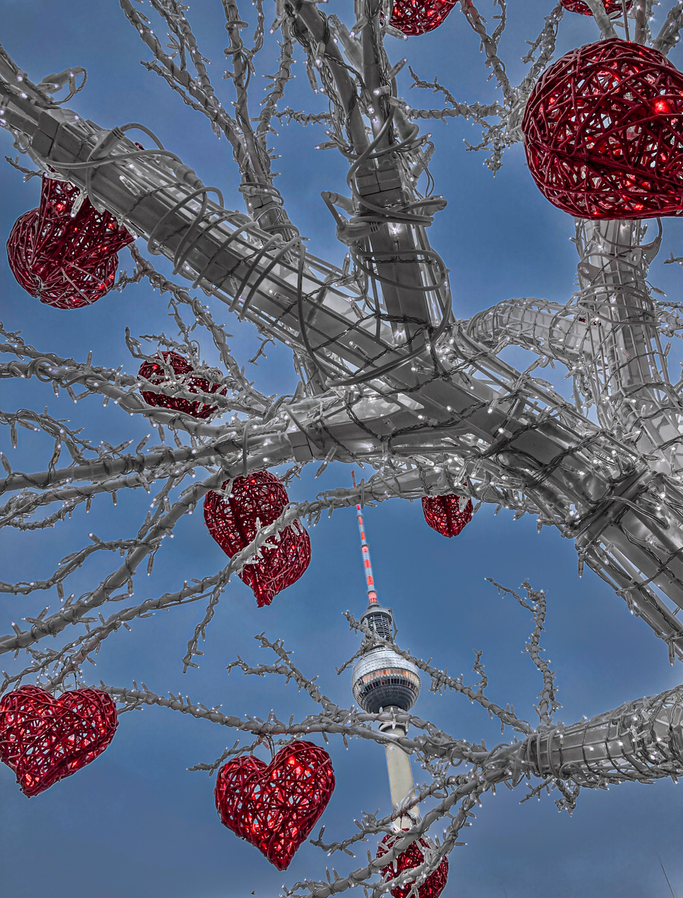 Weihnachtsglitzern am Fernsehturm, Berlin