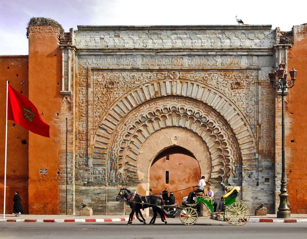 Bab Agnaou باب اكناو Marrakesch, Marokko
