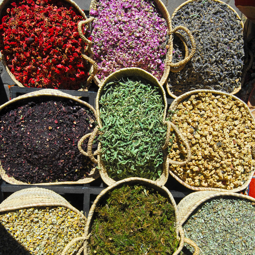 Gewürze, Souks, Marrakesch