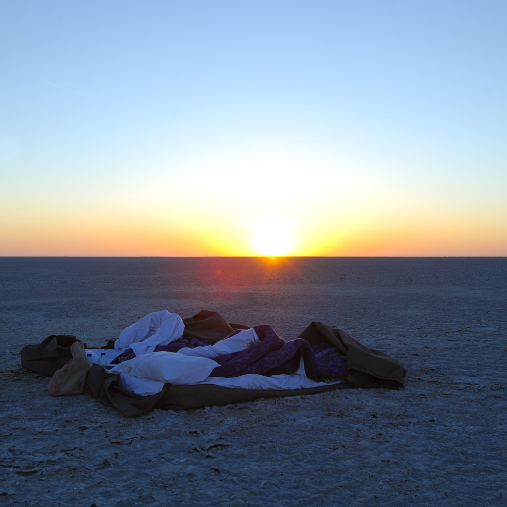 Sleep-out in the Makgadikgadi pans