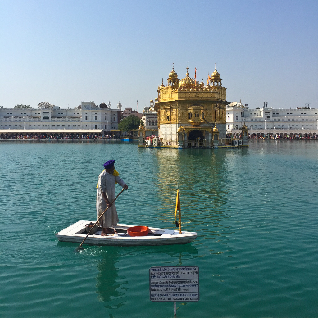 Golden temple of Amritsar (Harmandir Sahib), Punjab