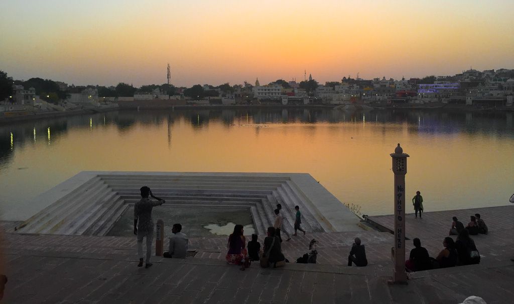 Ghats of Pushkar, Rajasthan