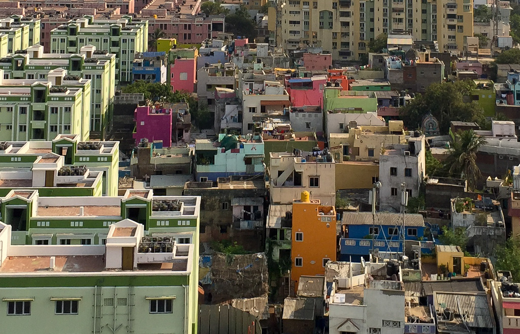 View from lighthouse, Chennai, Tamil Nadu