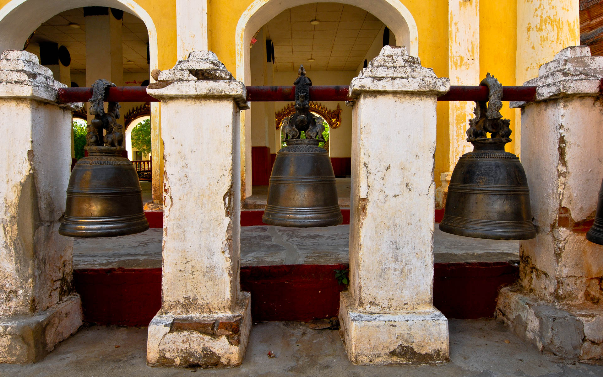 Bells of temple in Old Bagan