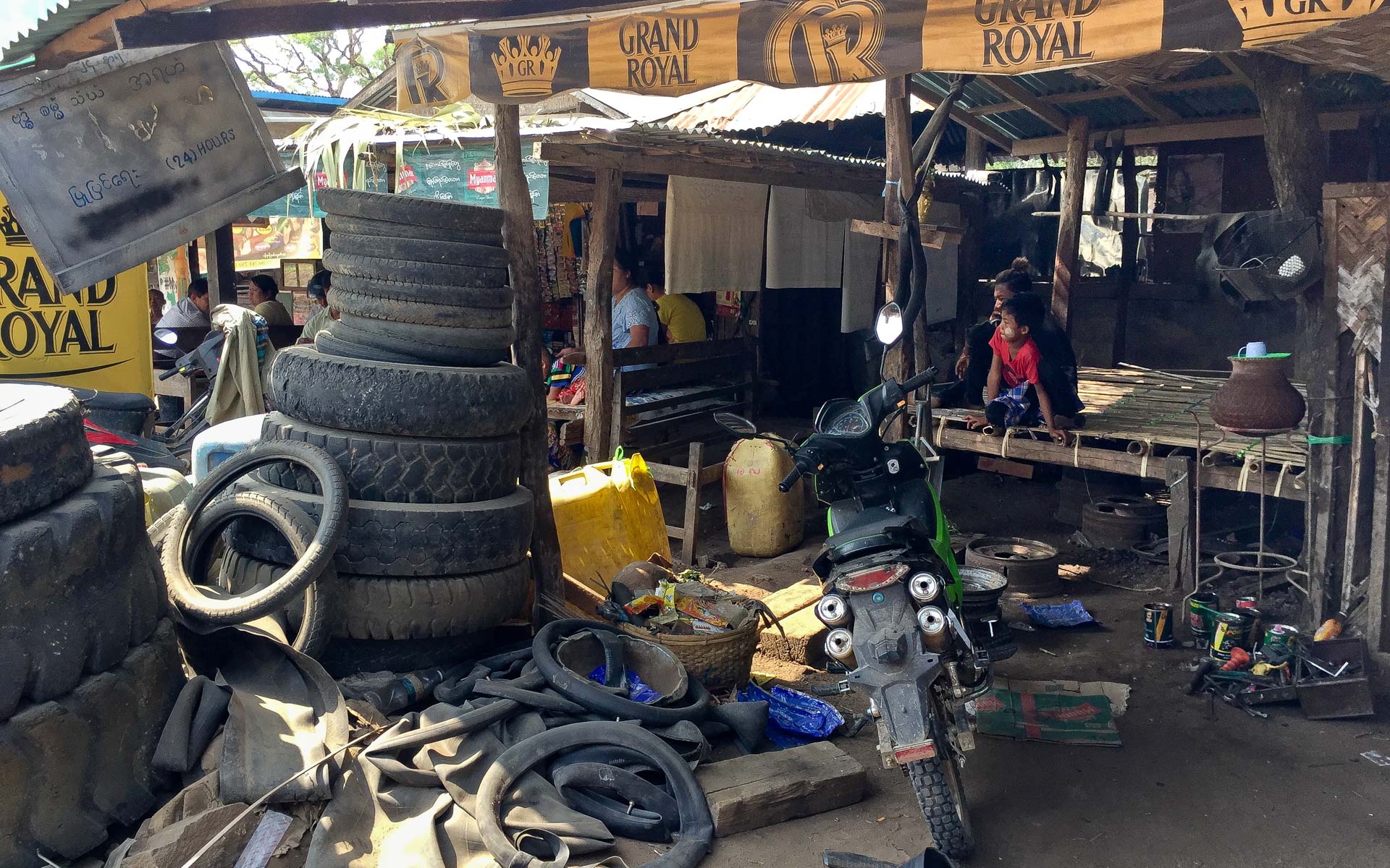 Garage, Myanmar