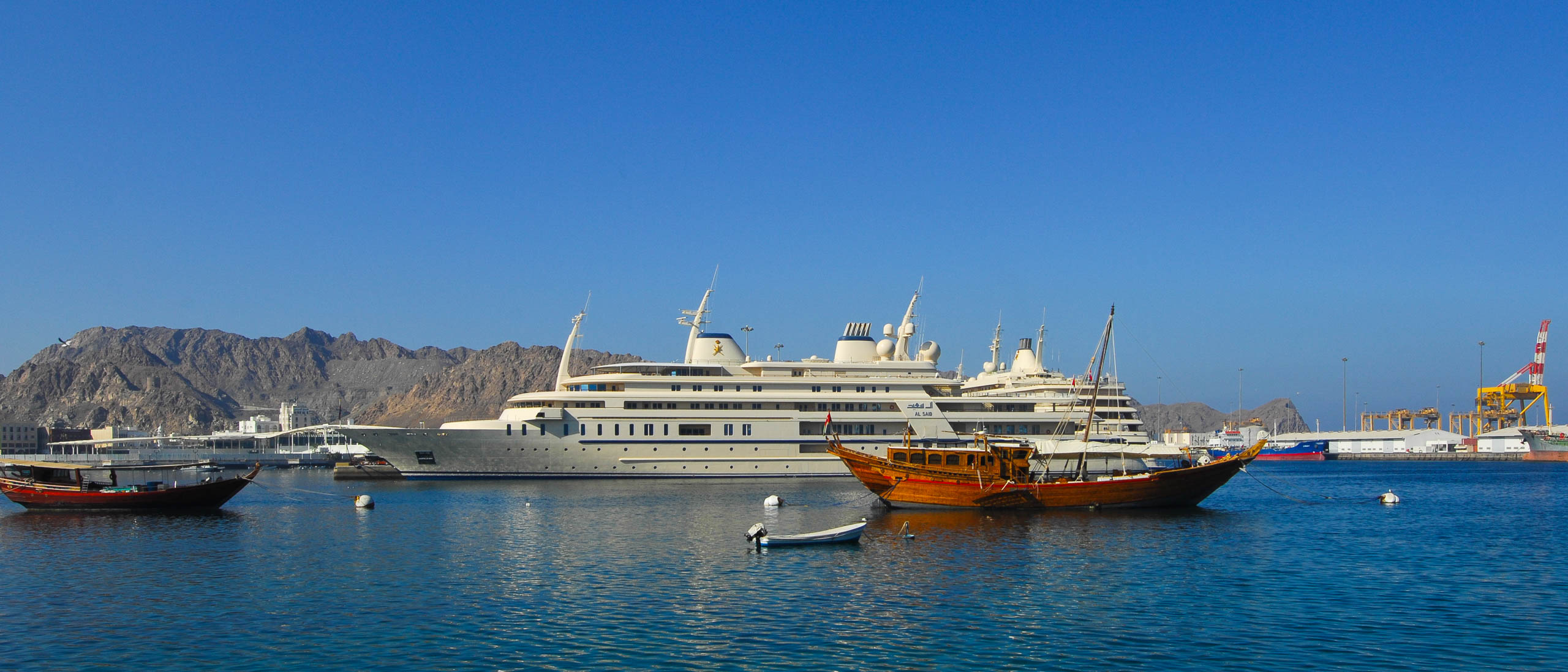 Die Yacht des Sultans, Muscat