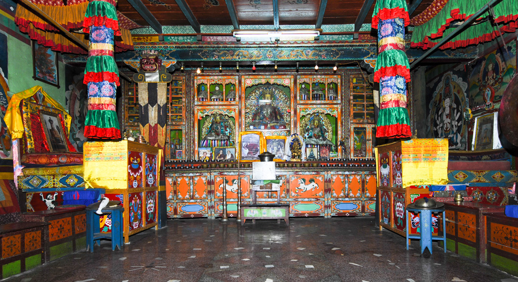 Small monastery near Ravangla, way from Gangtok to Pelling