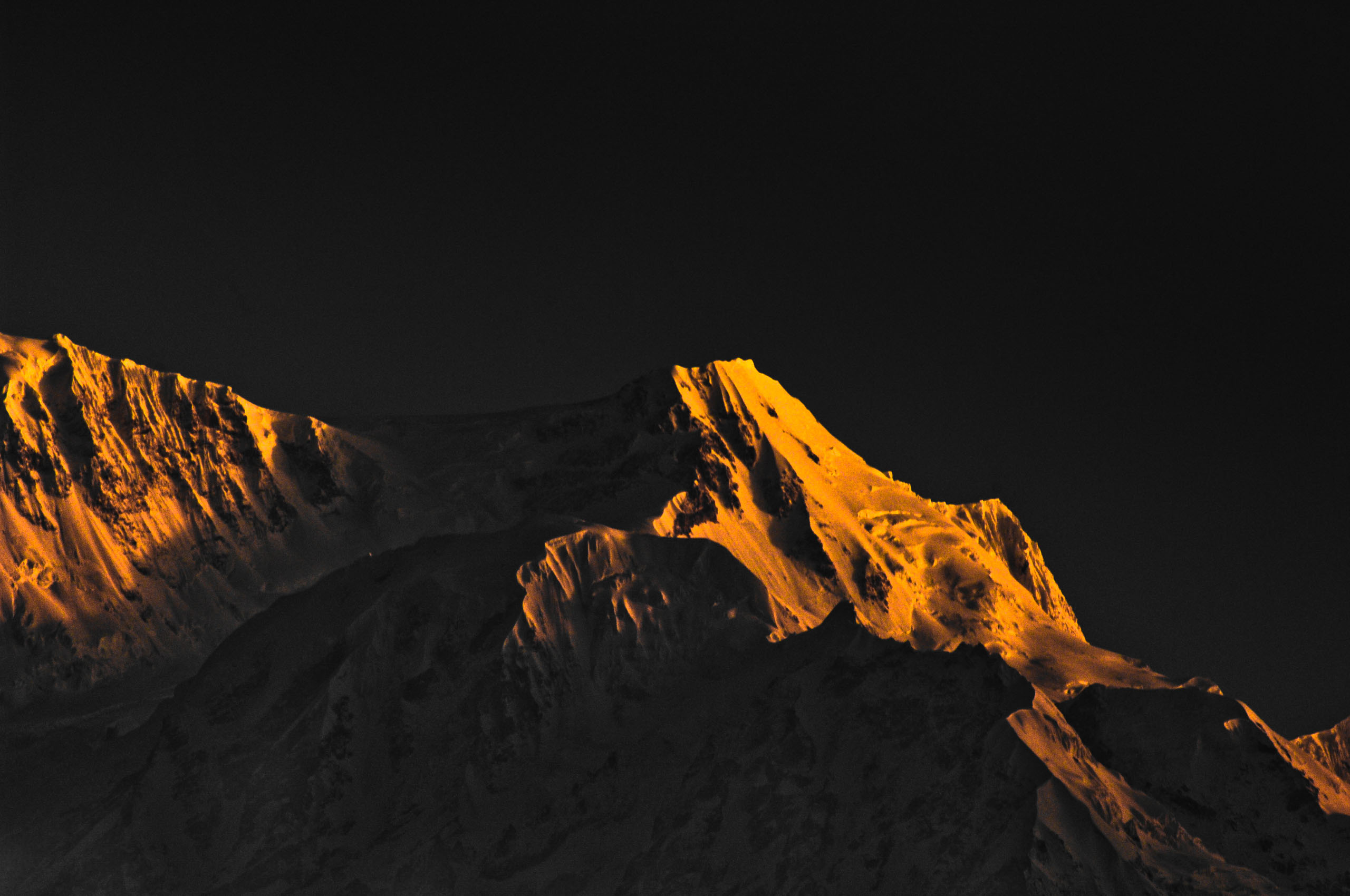 Sunset at Kabru Nord (7349 m)