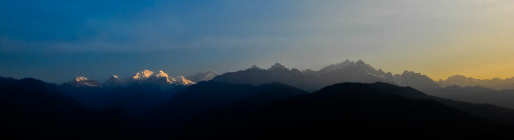Himalaya, view from Pelling