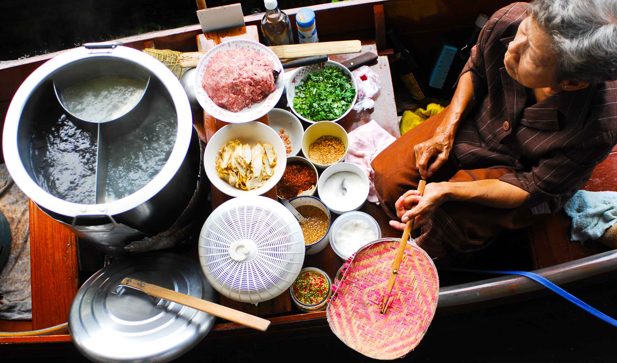 Floating market Damnoen Saduak