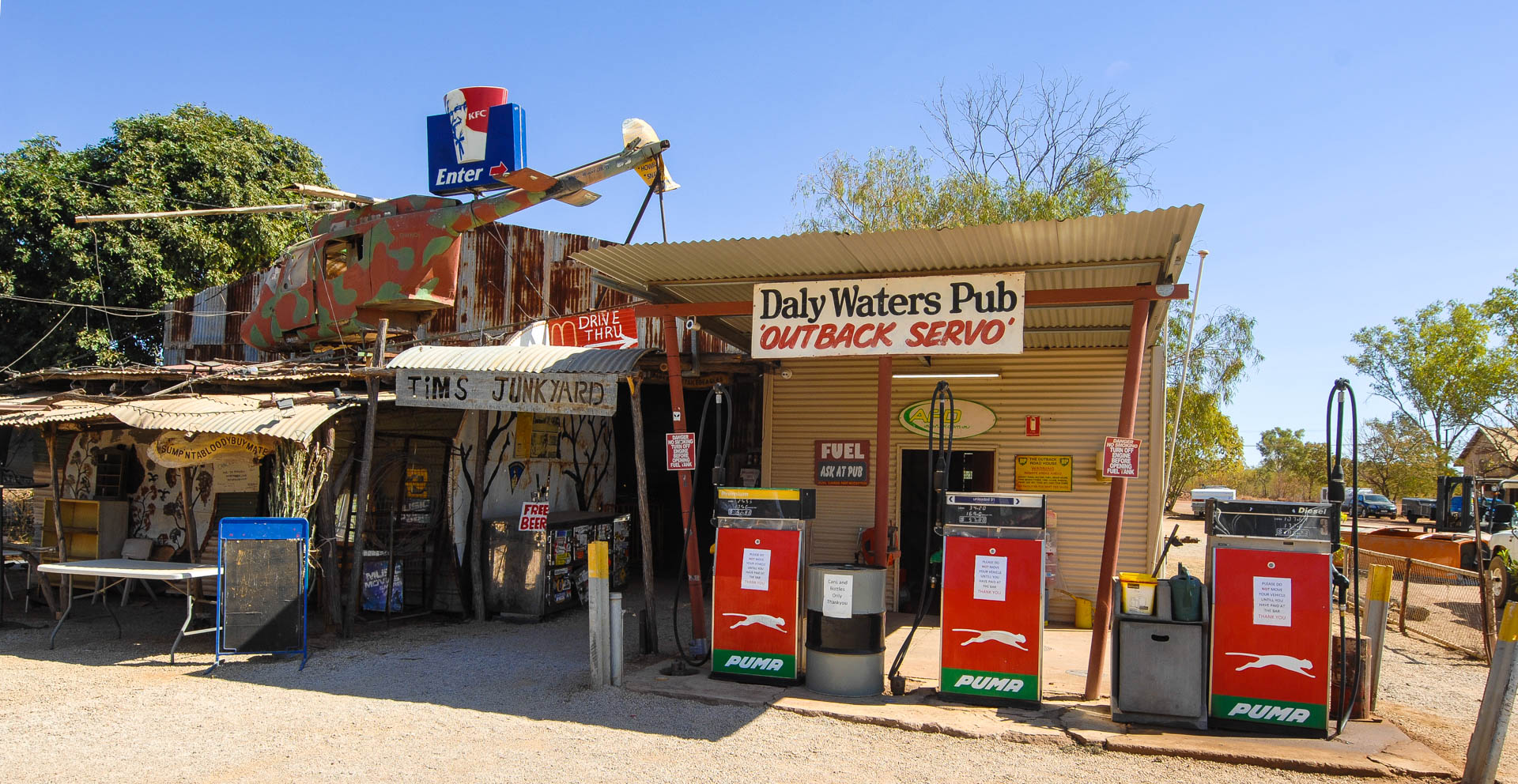 Roadhouse in Daly Waters