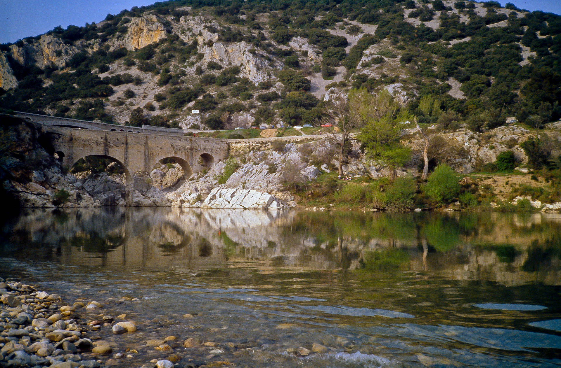 Pont du diable, Saint-Jean-de-Fos, Frankreich