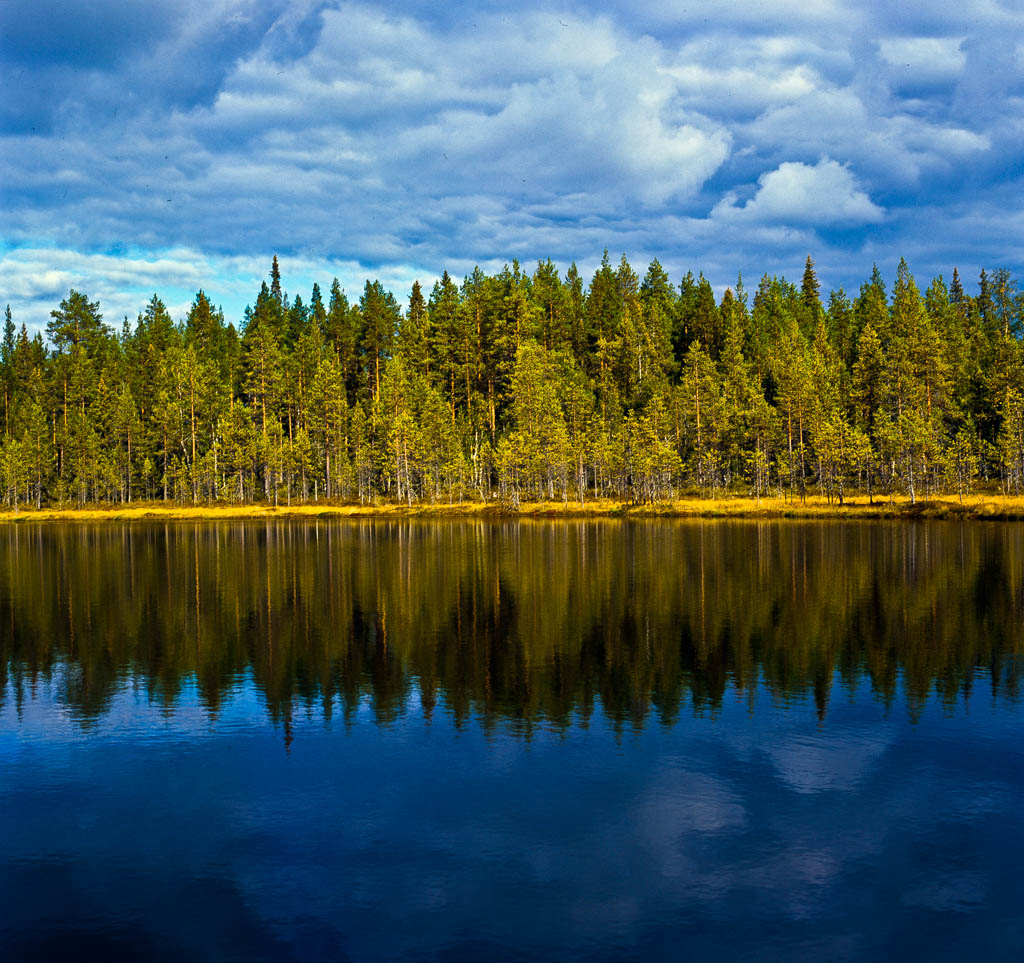 Lake in Syöte Nationalpark, Finland
