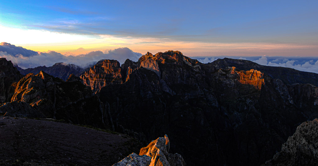 Pico Ruivo vom Pico do Arieiro