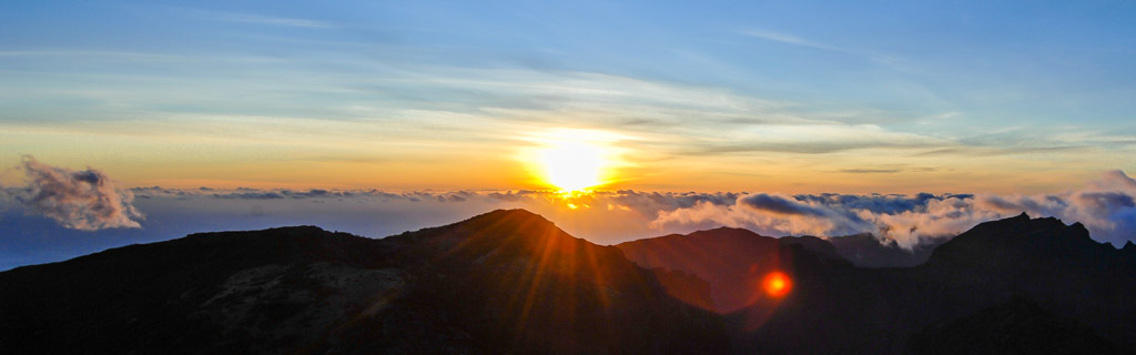 Sunset at Pico Ruivo, Madeira