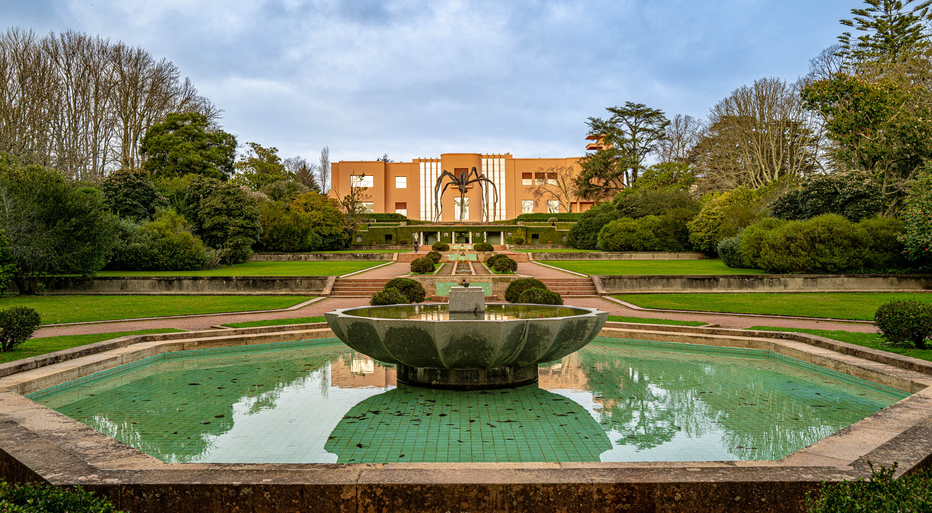 Art Deco Villa Serralves and Parterre Central, Porto