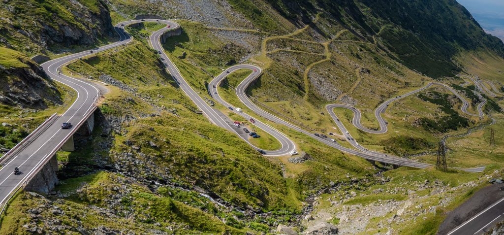 Transfăgărășanpass Nord, Rumänien