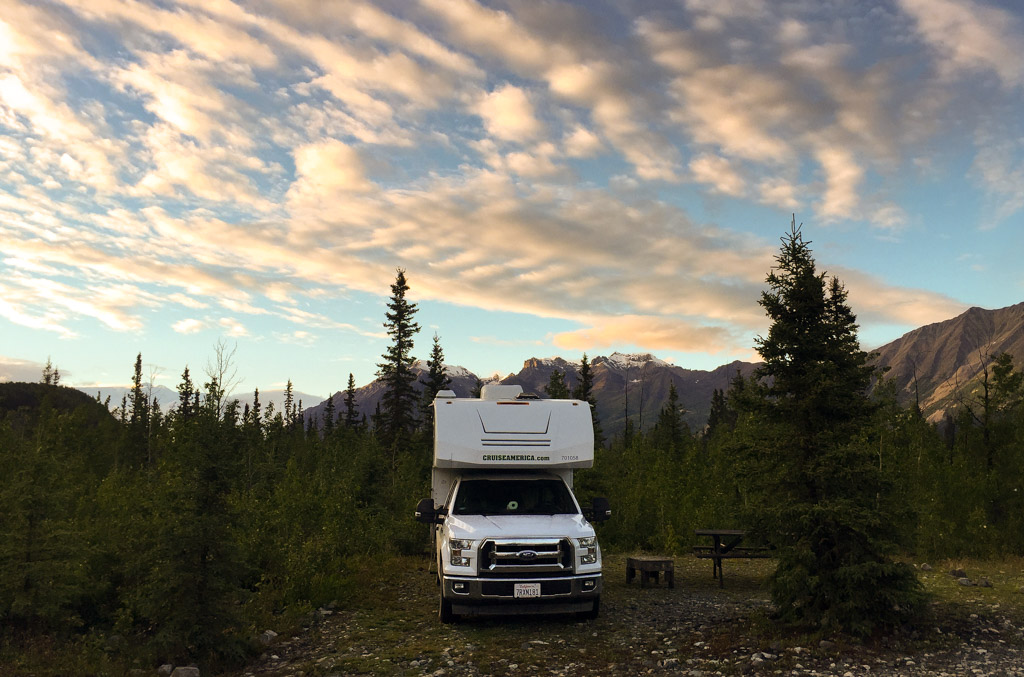 Glacier View Campground Mc Carthy, Alaska