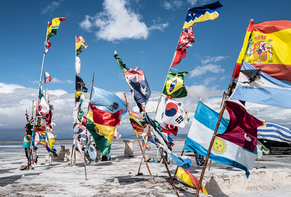 Plaza de las Banderas, Salar de Uyuni