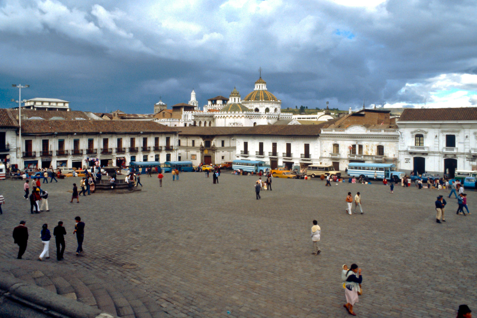 Plaza S. Francisco, Quito, Ecuador