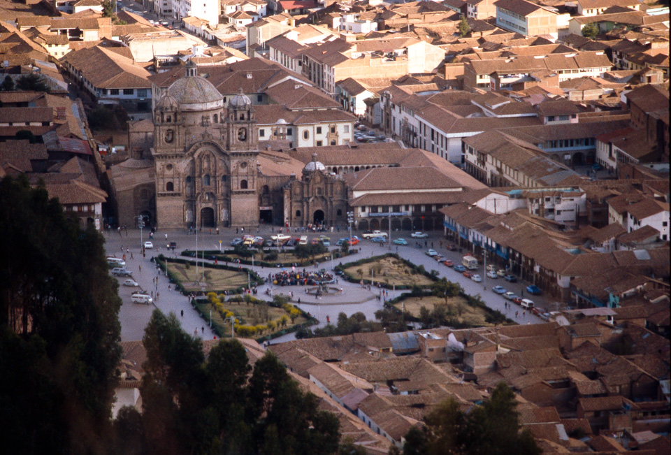 Plaza de Armas, Templo de San Sebastián, Cuzco, Peru