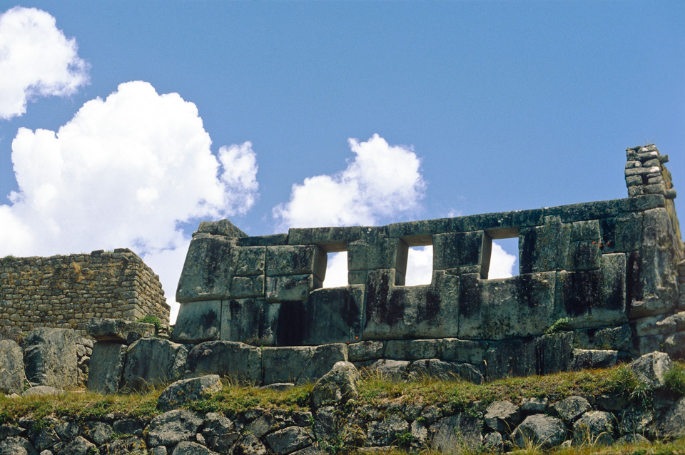 Templo de las tres ventanas, Machu Picchu, Peru